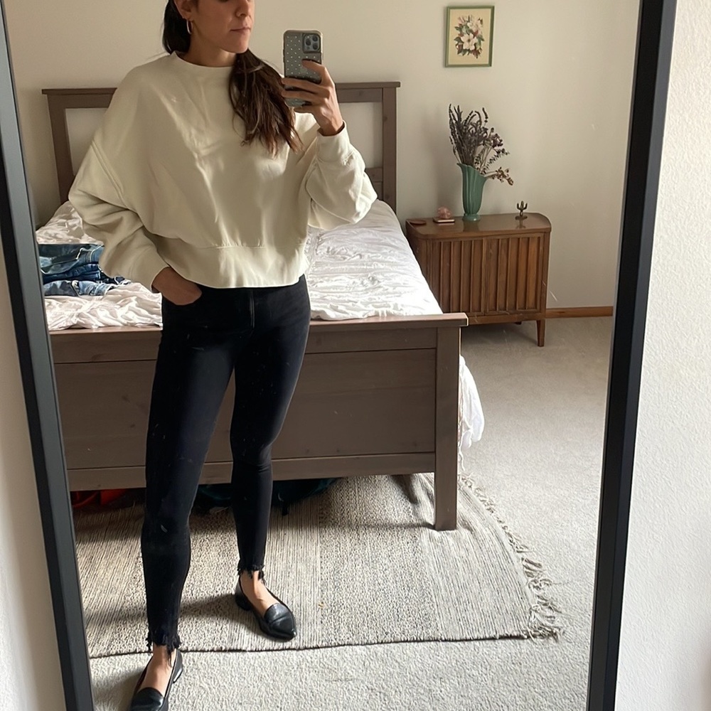 AG Farrah Skinny Jean in Black